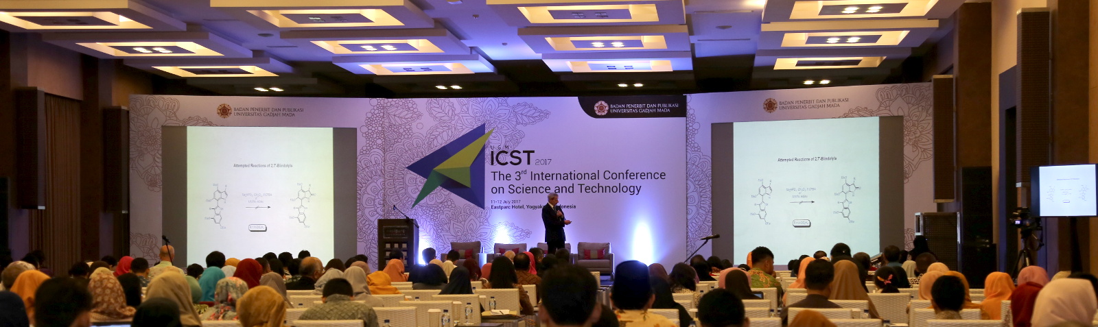 Prof. David Black delivers his keynote address